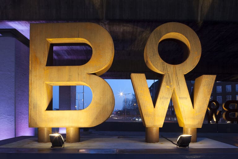 Bow Roundabout Corten Steel Sculpture