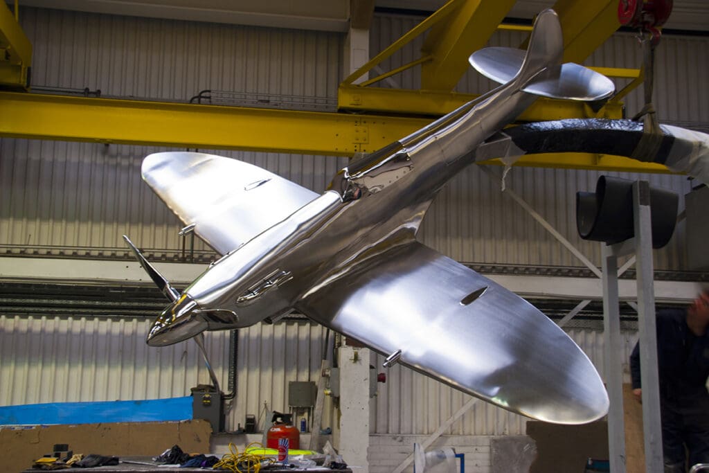 Spitfire Memorial in the Factory