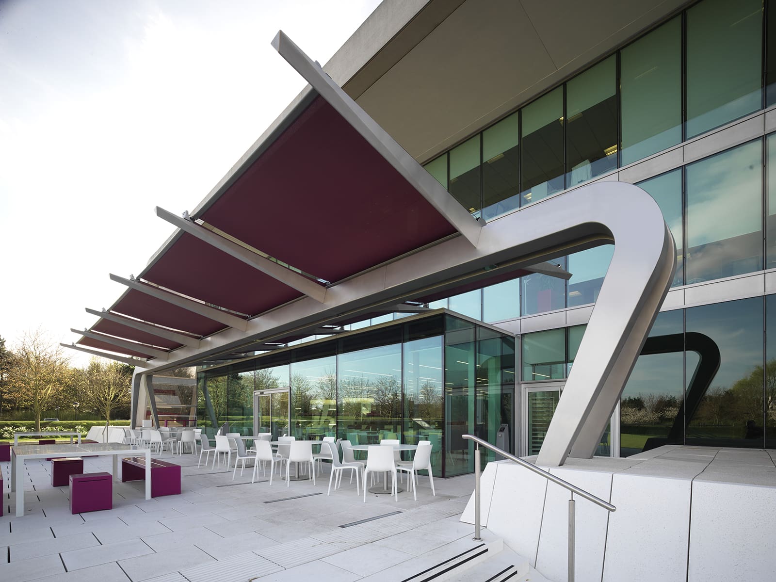 Stainless Steel Canopy, Napp Pharmaceutical, Cambridge